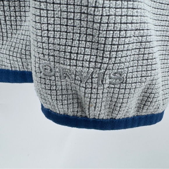 Orvis Silver Zip Up Sweater with Stand-Up Collar - Picture 6 of 8